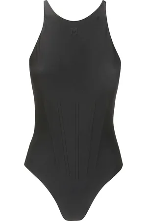 MUGLER Damen, Bademode, Schwarzk, MGröße: