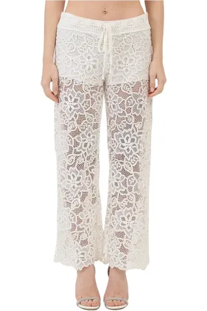 ERMANNO SCERVINO Damen, Hosen, Weiß, XSGröße: