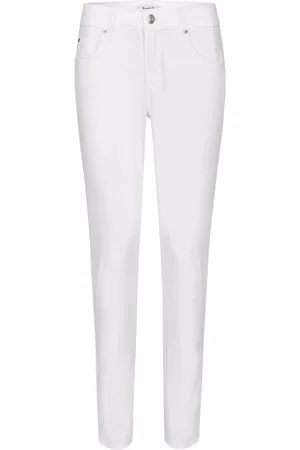 Angels Damen, Jeans, Weiß, SGröße: