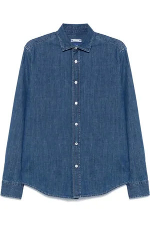 Jacob Cohen Herren, Shirts, Blau, SGröße: