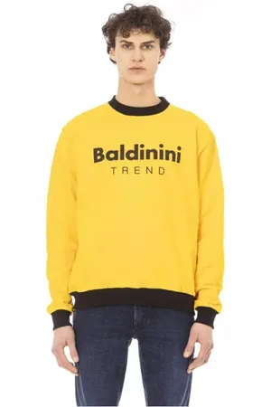 BALDININI Herren, Sweatshirts & Hoodies, Gelb, SGröße: