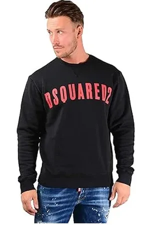 Dsquared2 Herren, Sweatshirts & Hoodies, Schwarzk, 2XLGröße: