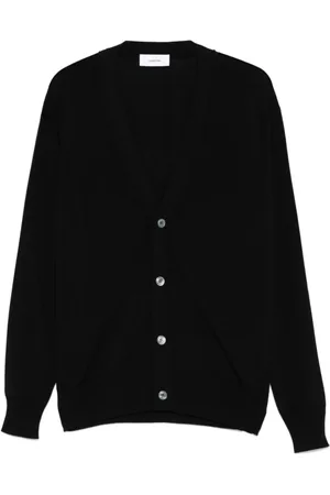 LARDINI Herren, Strickwaren, Schwarzk, MGröße: