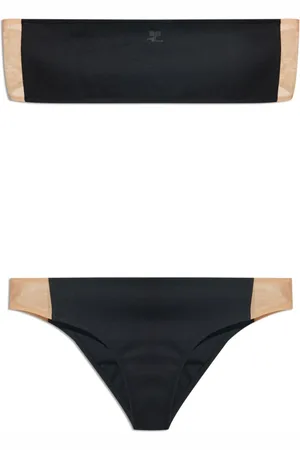 Courrèges Damen, Bademode, Schwarzk, SGröße: