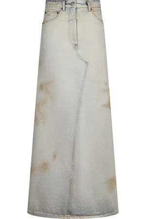 Maison Margiela Damen, Röcke, Blau, XSGröße: