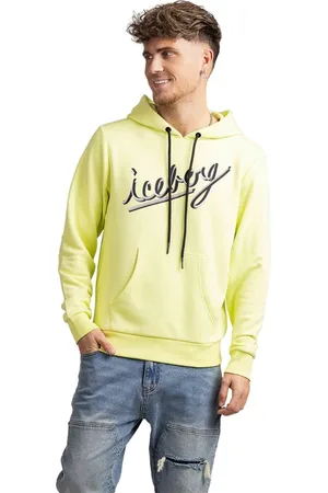 Iceberg Herren, Sweatshirts & Hoodies, Gelb, MGröße:
