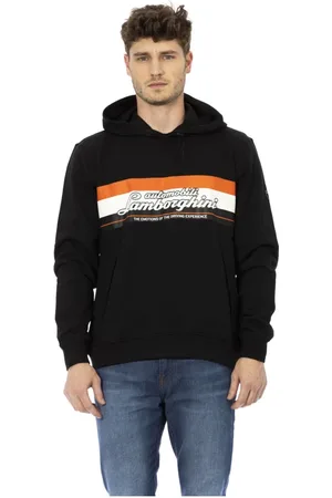 AUTOMOBILI LAMBORGHINI Herren, Sweatshirts & Hoodies, Schwarzk, MGröße: