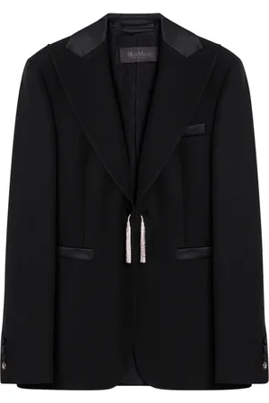 Max Mara Damen, Jacken, Schwarzk, MGröße: