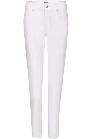 Angels Damen, Jeans, Weiß, SGröße: