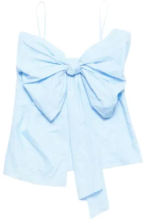 Acne Studios Damen, Oberteile, Blau, SGröße: