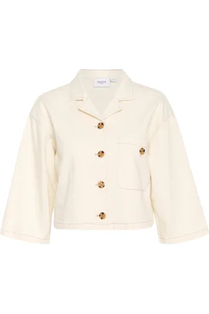 Saint Tropez Damen, Jacken, Weiß, SGröße: