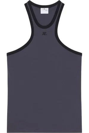 Courrèges Herren, Oberteile, Schwarzk, MGröße: