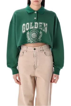 Golden Goose Damen, Sweatshirts & Hoodies, Grün, SGröße:
