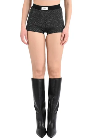 A PAPER KID Damen, Shorts, Schwarzk, LGröße: