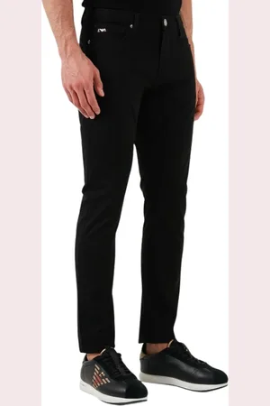 Emporio Armani Herren, Jeans, Schwarzk, W38Größe: