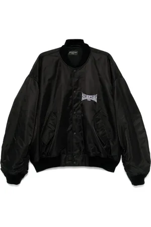 Balenciaga Herren, Jacken, Schwarzk, SGröße: