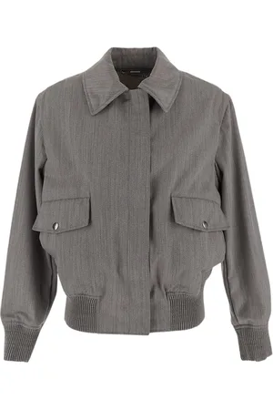 Stella McCartney Damen, Jacken, Grau, 2XSGröße: