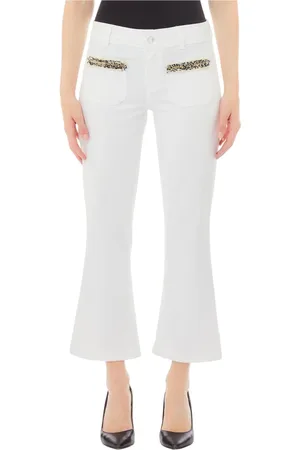 Liu Jo Damen, Hosen, Weiß, W28Größe: