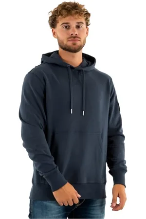 Calvin Klein Herren, Sweatshirts & Hoodies, Blau, MGröße:
