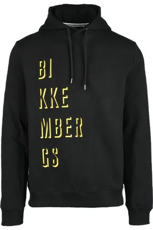 Bikkembergs Herren, Sweatshirts & Hoodies, Schwarzk, 2XLGröße: