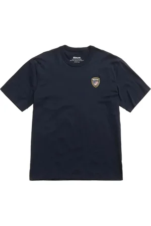 Blauer Herren, Oberteile, Blau, SGröße: