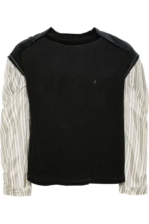 Maison Margiela Herren, Oberteile, Schwarzk, SGröße: