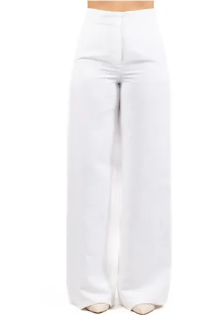 Max Mara Damen, Hosen, Weiß, MGröße:
