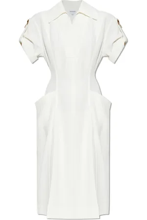 Bottega Veneta Damen, Kleider, Weiß, 3XSGröße: