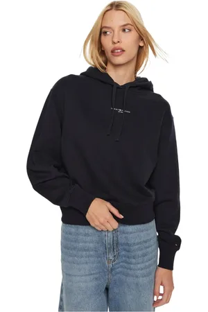 Tommy Hilfiger Damen, Sweatshirts & Hoodies, Schwarzk, XSGröße: