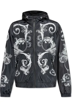 VERSACE Herren, Jacken, Schwarzk, LGröße: