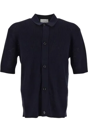 LARDINI Herren, Strickwaren, Blau, LGröße:
