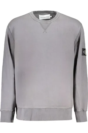 Calvin Klein Herren, Sweatshirts & Hoodies, Grau, SGröße: