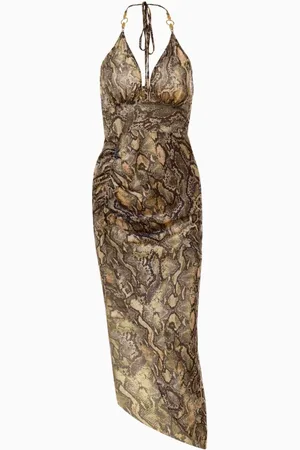 Roberto Cavalli Damen, Kleider, Braun, SGröße: