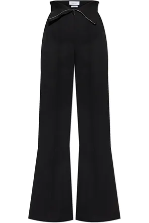 Alexander McQueen Damen, Hosen, Schwarzk, SGröße: