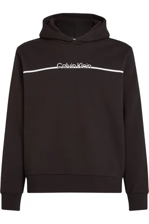 Calvin Klein Herren, Sweatshirts & Hoodies, Schwarzk, SGröße: