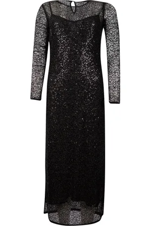 Pinko Damen, Kleider, Schwarzk, LGröße: