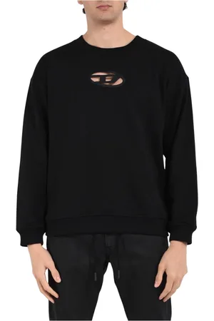 Diesel Herren, Sweatshirts & Hoodies, Schwarzk, XLGröße: