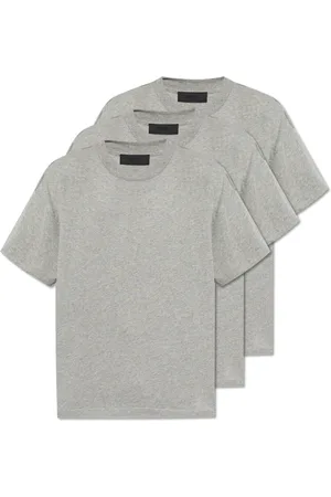 FEAR OF GOD Herren, Oberteile, Grau, SGröße: