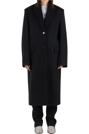 Acne Studios Damen, Mäntel, Schwarzk, SGröße:
