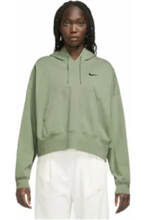 Nike Damen, Sweatshirts & Hoodies, Grün, 2XSGröße: