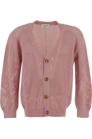 LANEUS Herren, Strickwaren, Rosa, SGröße: