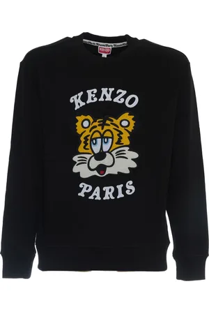 Kenzo Herren, Sweatshirts & Hoodies, Schwarzk, SGröße: