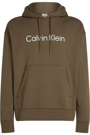 Calvin Klein Herren, Sweatshirts & Hoodies, Braun, SGröße: