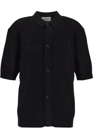 LARDINI Herren, Strickwaren, Schwarzk, LGröße: