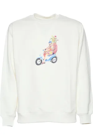 Drôle de Monsieur Herren, Sweatshirts & Hoodies, Weiß, SGröße:
