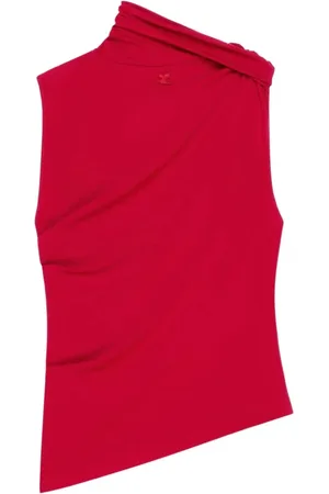 Courrèges Damen, Oberteile, Rot, SGröße: