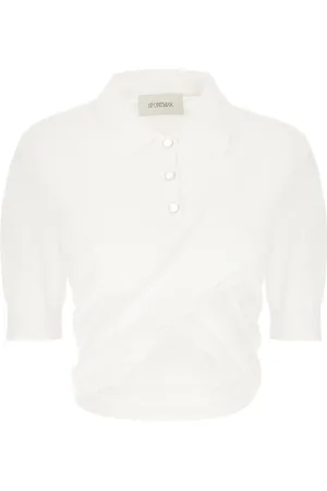 Sportmax Damen, Oberteile, Weiß, XLGröße: