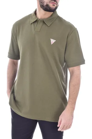 Guess Herren, Oberteile, Grün, 2XLGröße: