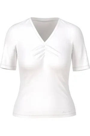 Marc Cain Damen, Oberteile, Weiß, XLGröße: