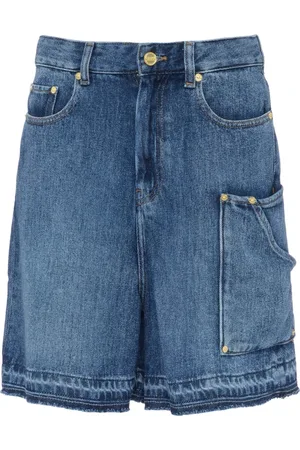 Ganni Damen, Shorts, Blau, W26Größe: